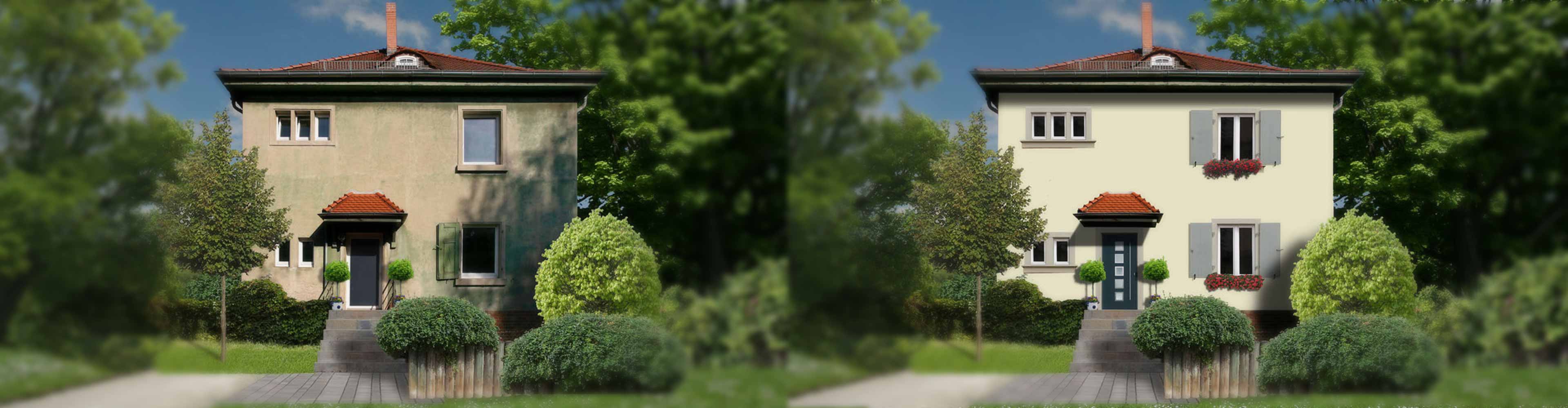 Veränderungen Fassadengestaltung