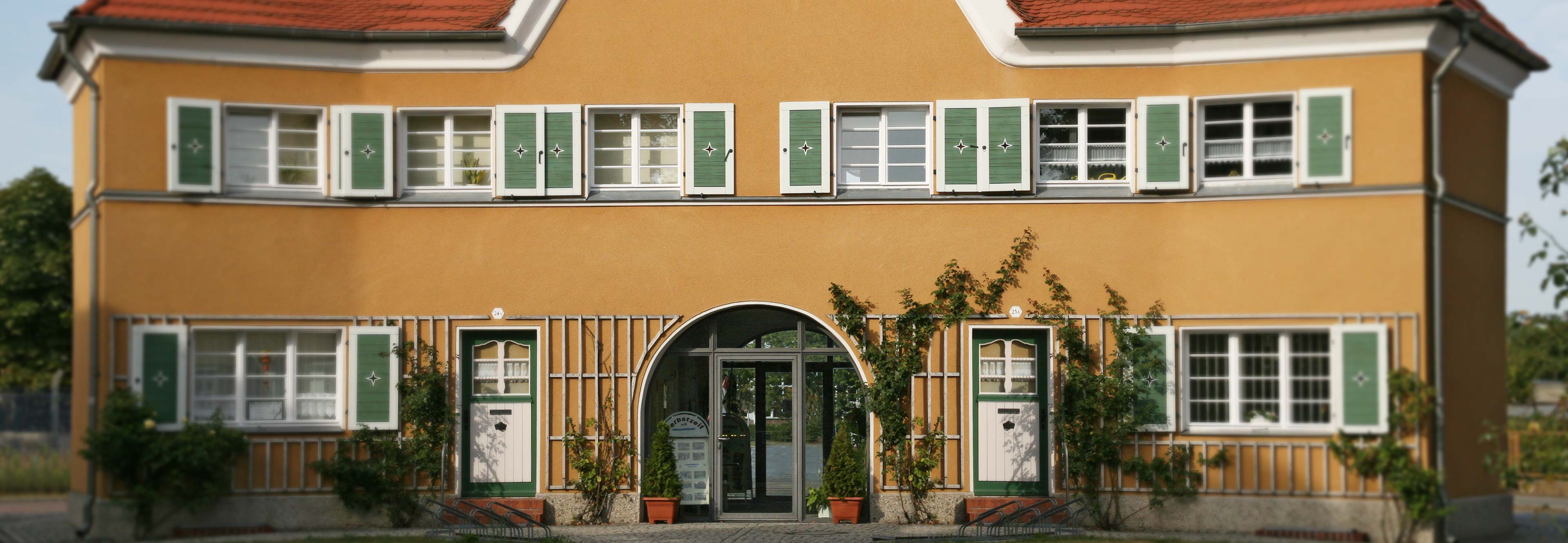 Häuser haben ein Gesicht