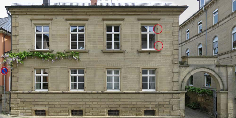 Fensterladen zur Fassadengestaltung